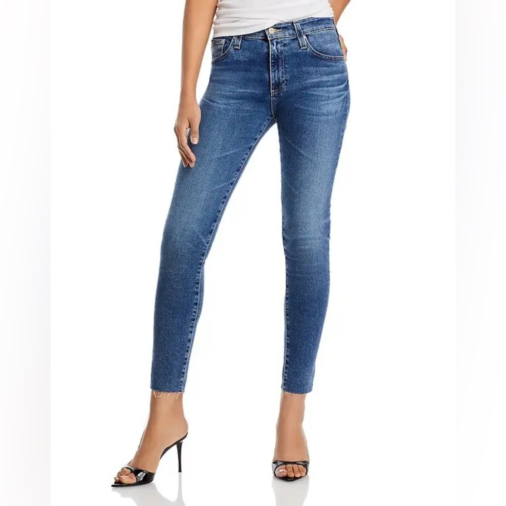 AG Adriano Goldschmied Dark Blue Skinny Jeans size 25R! Perfect condition!